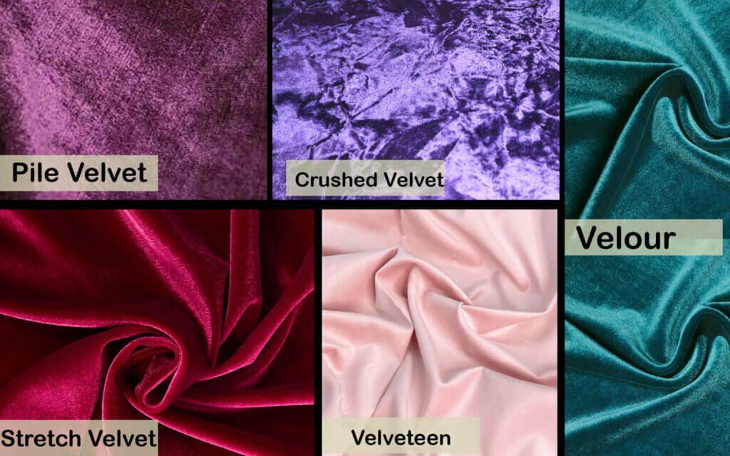 velvet fabric material